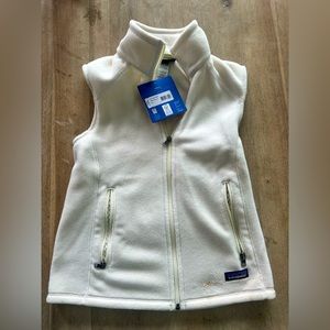 Patagonia Cream Fleece Vest